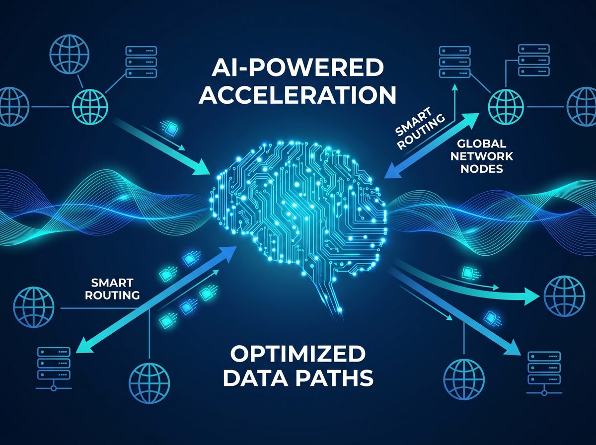 疼逊加速器AI智能路由技术